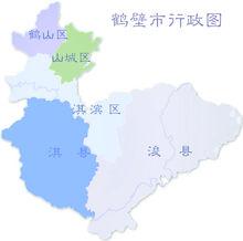 鶴壁地圖