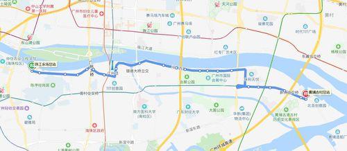 廣州旅遊觀光1線線路走向